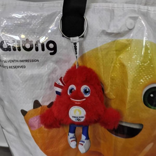 2024 Frankrig Paris maskot sports maskot plyslegetøj aoyun vil Phryges gratis hot dukke nøglering