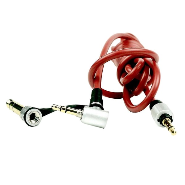 Spring Stereo Audio Kabel Ledning For Dr Dre Solo/ Pro/ Mixr/ Hovedtelefoner/ Studio For Beats Headsets Adapter (Farve: Sort)