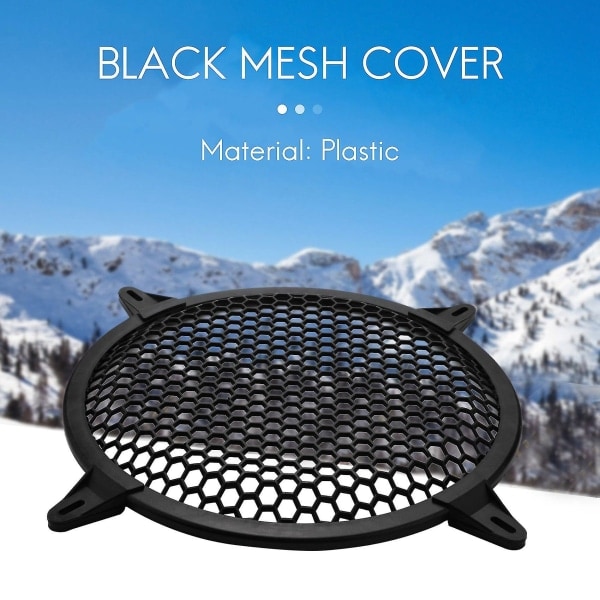 Subwoofer Grid Autokaiutinvahvistin Grill Cover Mesh - 10 tuumaa