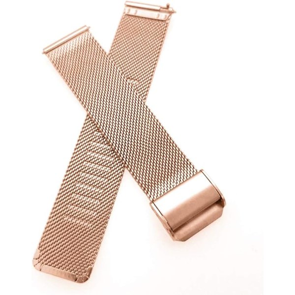 Klockarmband för Garmin Venu 2 Plus/Venu Sq/Vivoactive 5/Vivomove 3, Rostfritt Stål Metall Mesh 20mm Snabbfäste Armband_xx