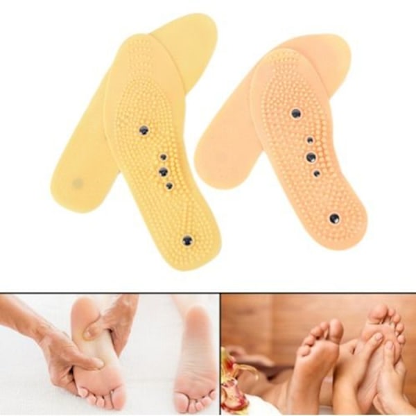 Massage & Magnetiske Indlægssåler, Zoneterapi, sundhed, Fødder, Sko multicolor