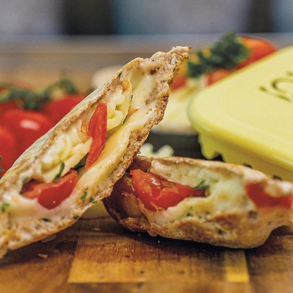Crimpit Toastie Maker for Thins, Sandwich Maker lager ristede snacks på få minutter