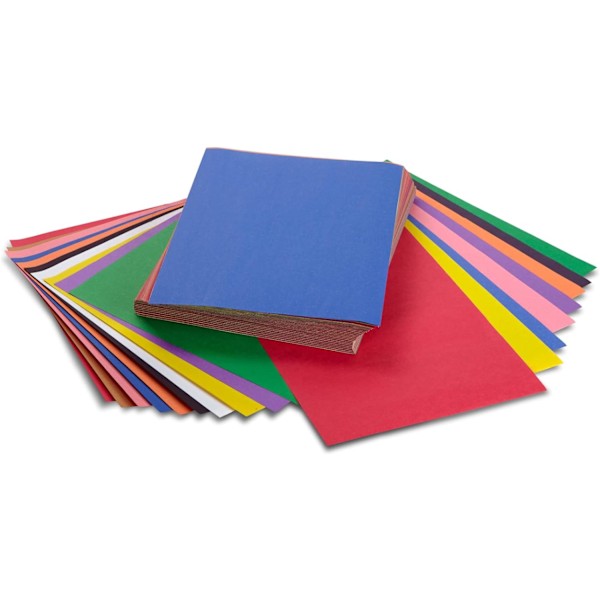 Crayola Konstruktionspapirblok med 96 Sider, Skole- og Håndværksartikler, Lærer- og Klasseforsyninger, Gave til Drenge og Piger, Børn