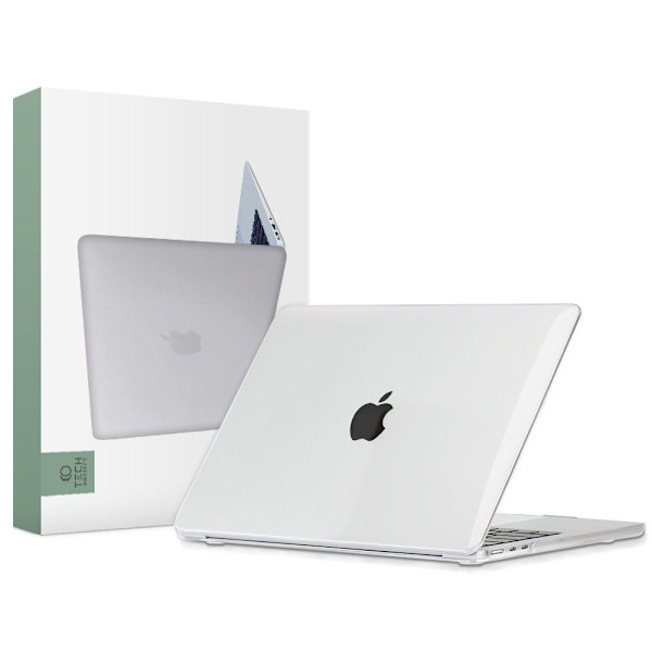 Tech-Protect MacBook Air 13 2022-2024 Kuori SmartShell Läpinäkyvä