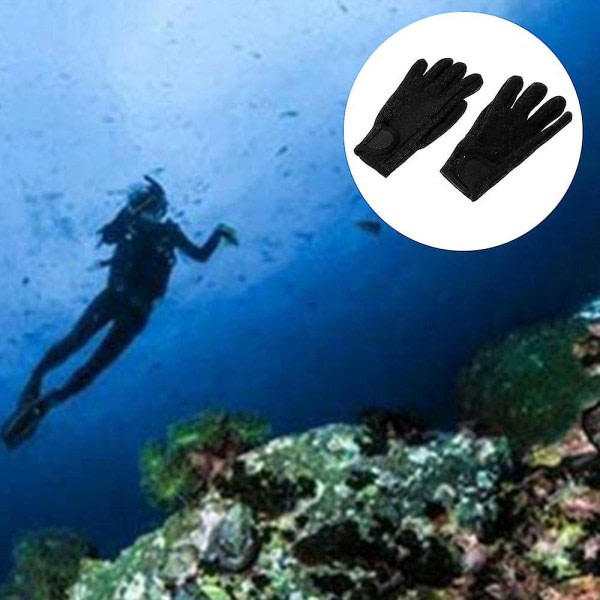 1,5 mm neopren dykkerhandsker Anti-slip våddragtshandsker Kompatible med mænd, kvinder