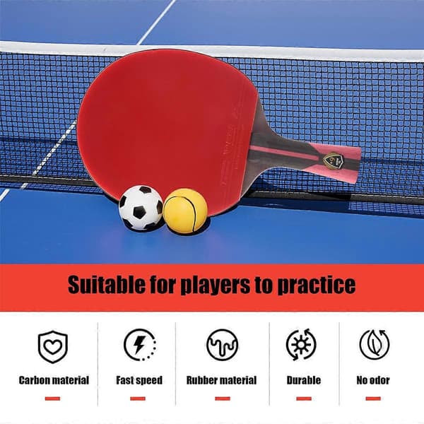 （AZC）Pingisracket Kolfiber Prestandanivå Bordtennisracket för Turnering