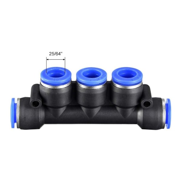 2 kpl Push To Connect -liittimet putkiliitännät 8 mm 8mm