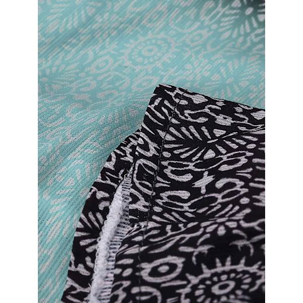 Kvinders Sommerkjole Spaghetti Stropper Floral, XL
