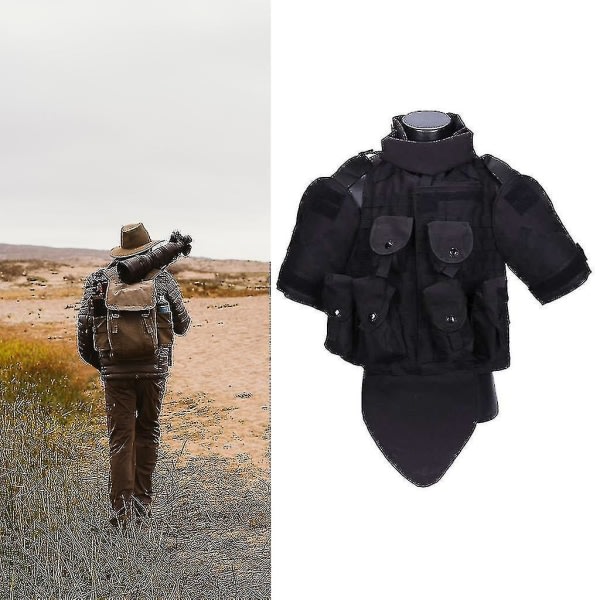 Tactical Vest Outdoor Vektbærende Airsoft For Men Svart