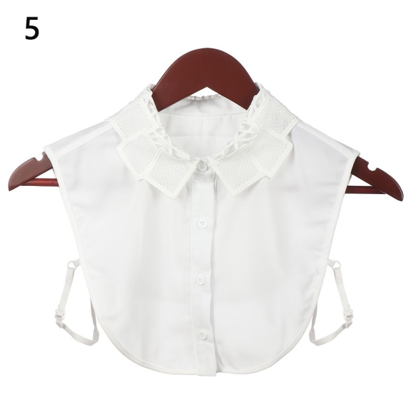 Skjorte Fake Collar Tøjtilbehør 5