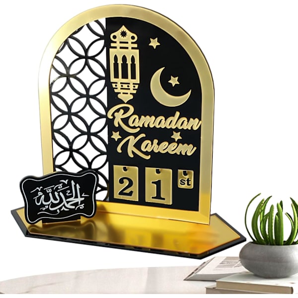 Ramadanin Adventi-kalenteri 2024 - Uusiokäyttöinen Adventi-kalenteri, Ramadan Mubarak -kalenteri