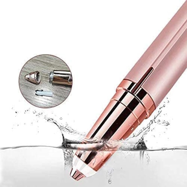 Electric eyebrow trimmer, eyebrow remover, painless eyebrow epilator, portable eyebrow removal, safe and easy for eyebrow, ear hair, nose hair, beard