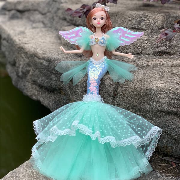 Sett med fire, Barbie Motedukke Ballerina Glitrende Lys, Chil T