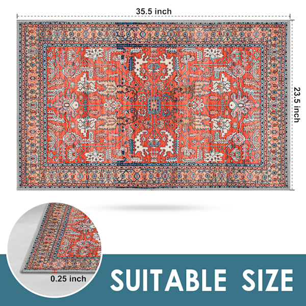 Dörrmatta inomhus 60 x 90 cm, Entrématta ytterdörrmatta halkfri dörrmatta, Motstå smuts Tvättbar Entré Välkomstdörrmatta, Verandamat 60*90cm