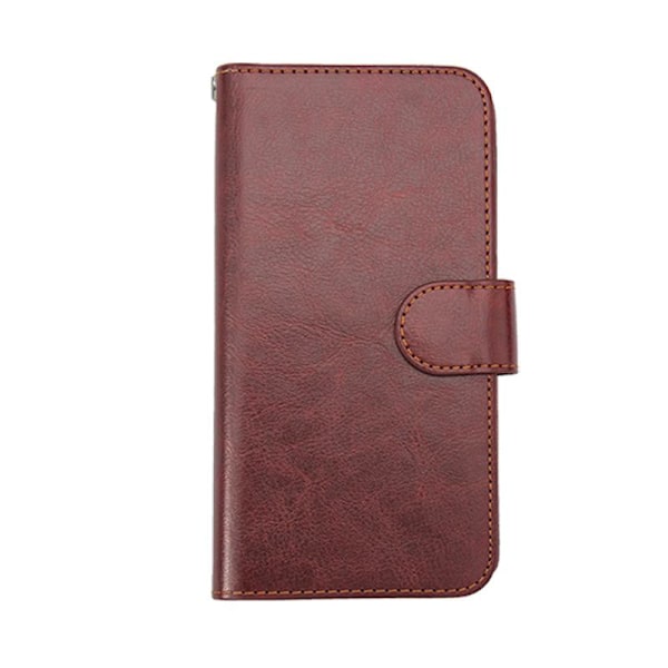 iPhone 14 Etui / Magnet Shell 2i1 - Velg Farge! Brown Brown
