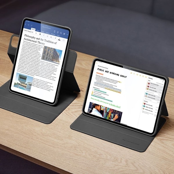 ESR iPad Pro 13 2024 Kotelo 2-in-1 Magneettinen Palautuva Hybrid Musta