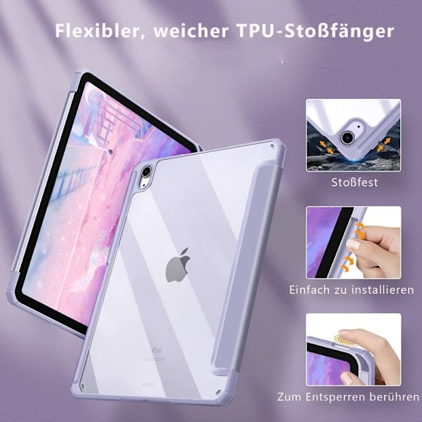 Fintie Hybrid -kotelo iPad Air 5. sukupolvelle 2022 / iPad Air 4. sukupolvelle