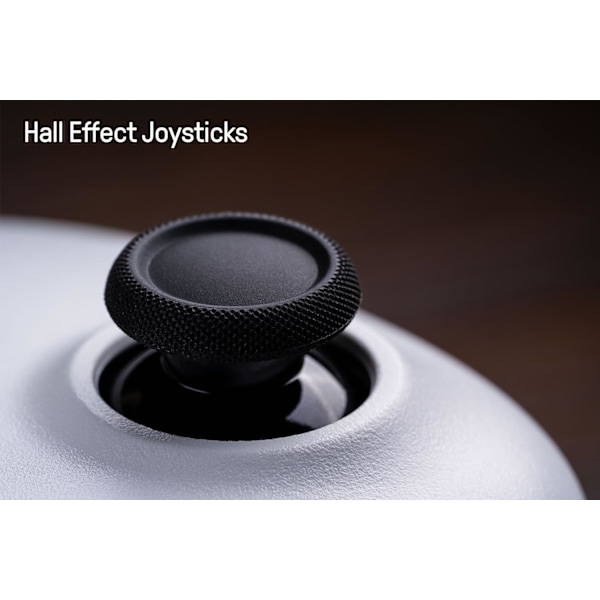 Ultimate 2.4g Trådløs Controller, Joystick Opdatering, Pro Gamepad med Bagknapper & Turbo Funktion til PC, Android, Steam Deck & Apple (Hvid) White