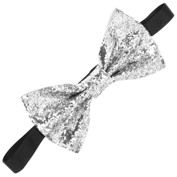 Fjärilsklips formell smoking fjärilsklips knuten fjärilsklips justerbar fjärilsklips bal glitter kostymtillbehör