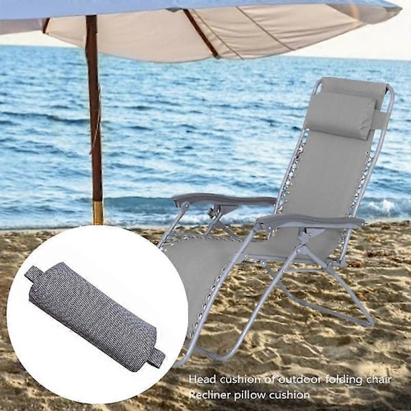 Huvud- och nackkuddar Mjuka loungerkuddar Justerbart ergonomiskt nackstöd Kudde för stolar Vilstolar Fåtölj Light Grey