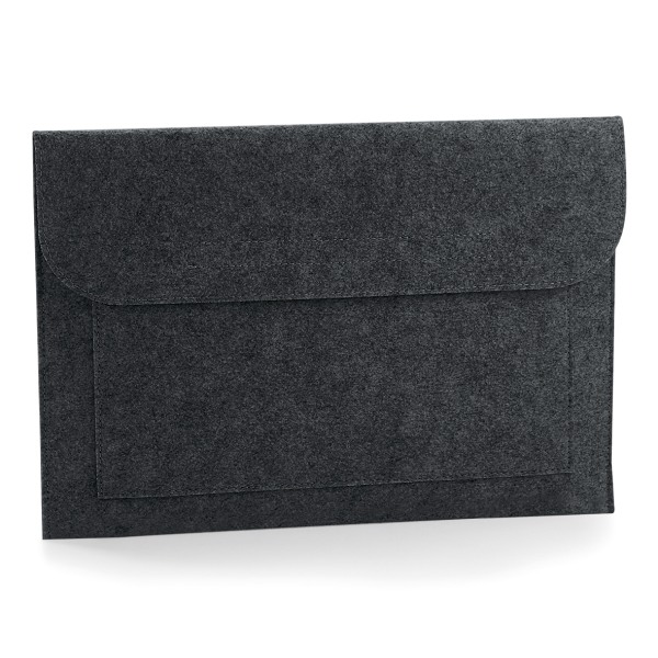 BagBase Filt Laptop/Document Slip/Sleeve One Size Charcoal Mela Charcoal Melang Charcoal Melange One Size