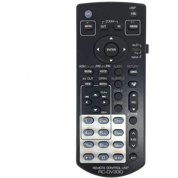 Rc-dv330 Remote control for Kenwood Car Audio