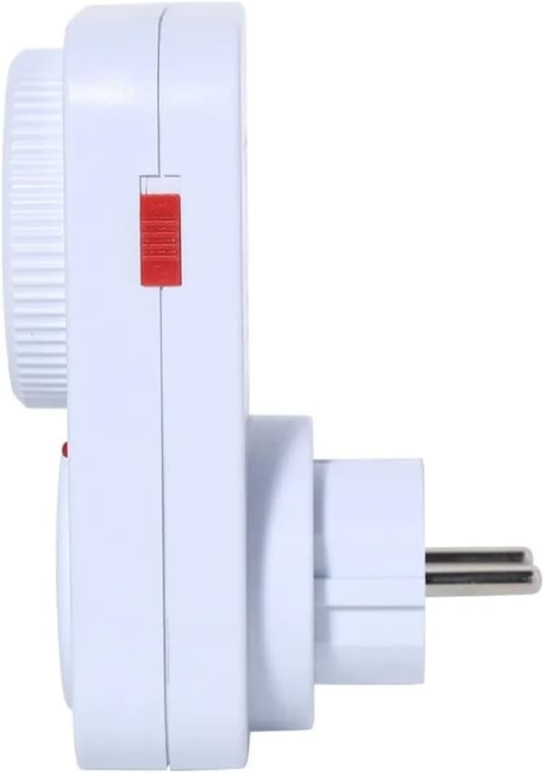 Timer Switch Mechanical Timer Socket 12-Hour Timing Power Off Time Control Switch Power Outlet 16A 3680W Lamp Pump Time Relay