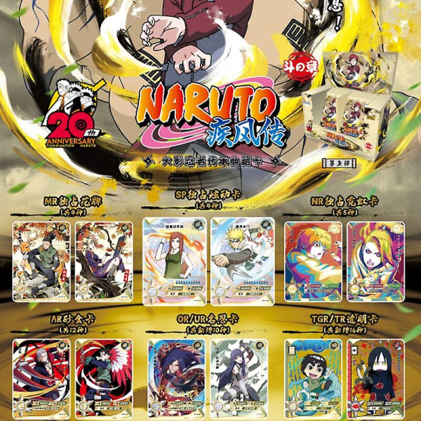 Naruto-kokoelmakortti Kayou-sotilaiden osasto Naruto Bronzing -perintö Bp-kortti Lasten lahjakokoelmakortti
