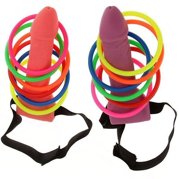 Bachelorette Hen Party Supplies Girls Night Out Game Dick Head Hoopla Toss Ring