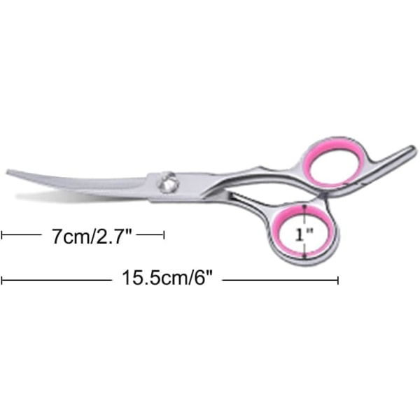 AILOVA Husdjurssax, 6\" Böjda Saxar för Husdjursskötsel