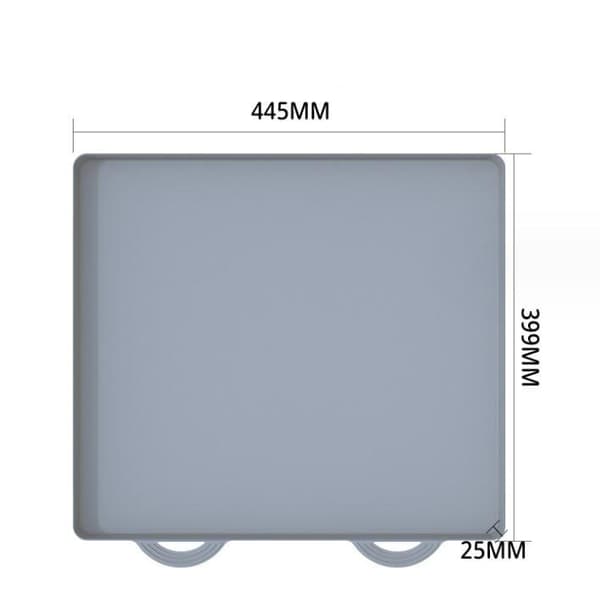 Tvättmaskinskydd, Ovanpå, Halkskydd, Dammskydd{AZC} 40*44.5CM