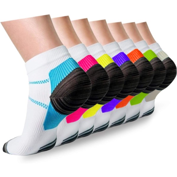 Ankle compression stocking for men and women, low cut compression