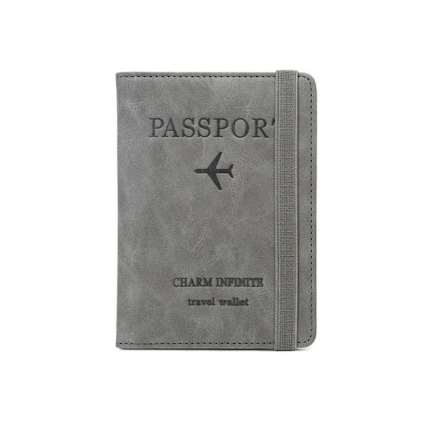 RFID Pascover Pas Clip GRÅ grey