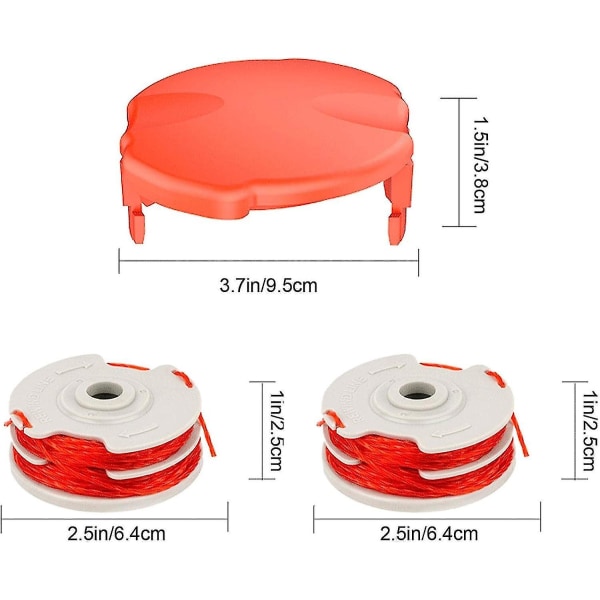 Flymo Fly021 Trimmer Reel 1.5mm Dual Automation Reel and Line Changer for Cont Spring Mini Trim Multi Trim Power Trim And Revolution