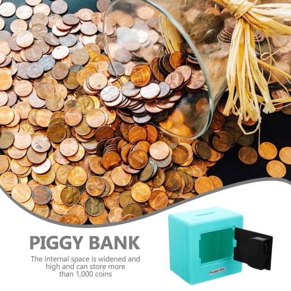 Household Mini Strongbox Children Password Piggy Bank Plastic Small Money Strongbox