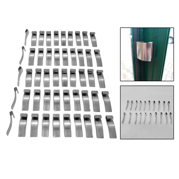 1/2/3 Drivhus Glassklemmer Rustfritt Stål Glass G-type Klemmer Aluminium Aluminum Piece