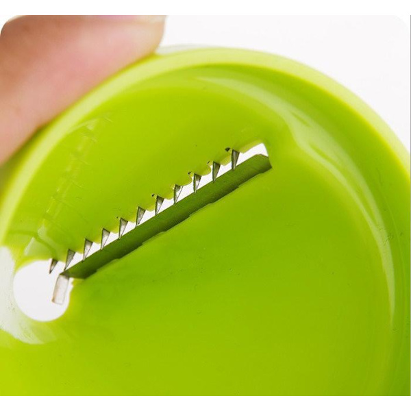 Køkkenudstyr Tragt Grøntsag Gulerod Ræddike Cutter Shred Slicer Spiral Enhed