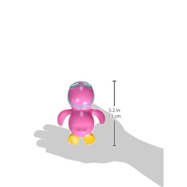 Pink pingvin badelegetøj til babyer og småbørn