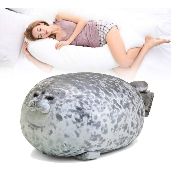 Pullea Blob Seal -tyyny, söpö sinetti pehmolelu, täytetyt eläimet