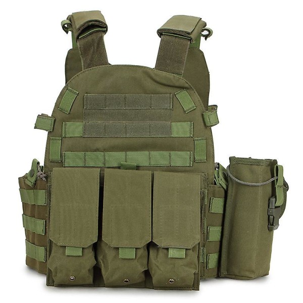 6094 Kombinasjonsvest Outdoor Tactical Multifunksjonell Molle Expansion Training Uniform