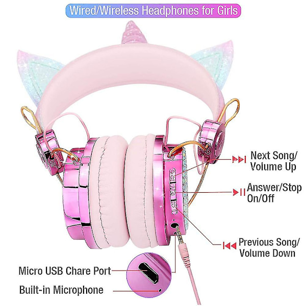 Kuulokkeet, langattomat kuulokkeet Kuulokkeet Bluetooth-kuulokkeet