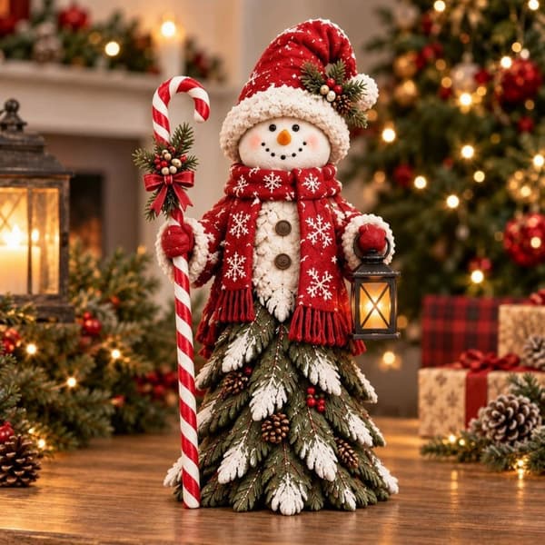 Håndlavet juleheksedekoration til festlig julepynt Red Fruit Witch As shown in the figure