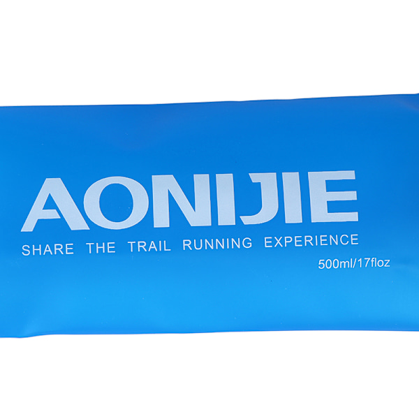AONIJIE TPU Sammenleggbar Myk Stempel Sportsvannflaske for Løping 500 ml