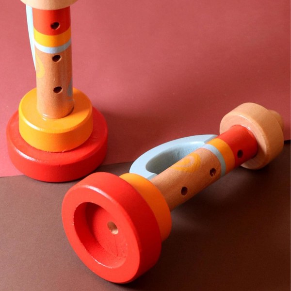 Träblockflöjtinstrument för barn | Piccolo flöjt, tidig utbildning utveckla blockflöjt