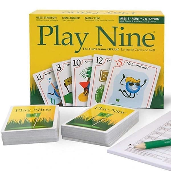 Play Nine - Golf-korttipeli - Englanti