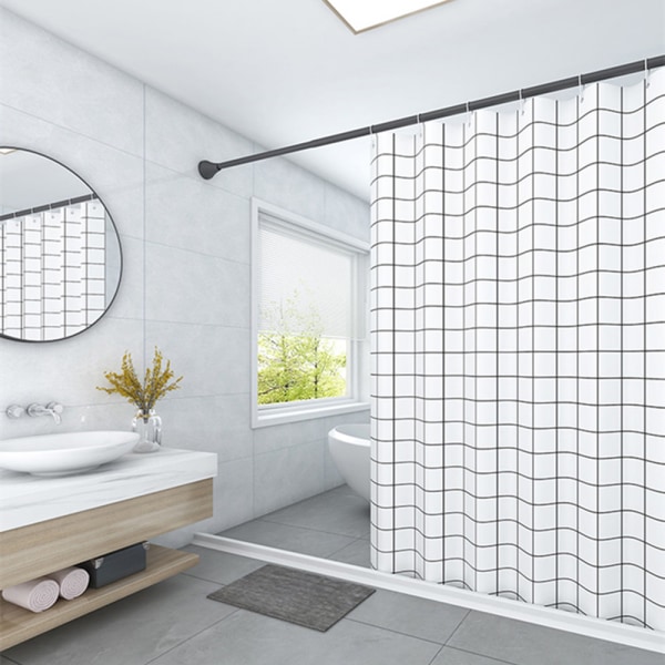 Vandstopper Brusebarriere TRANSPARENT 300CM Transparent Transparent 300 cm