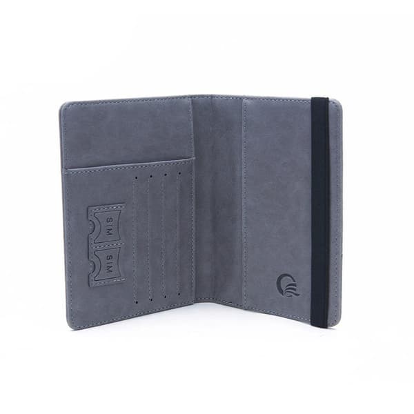 RFID-suojattu matkalompakko passinpidike harmaa gray 1-Pack