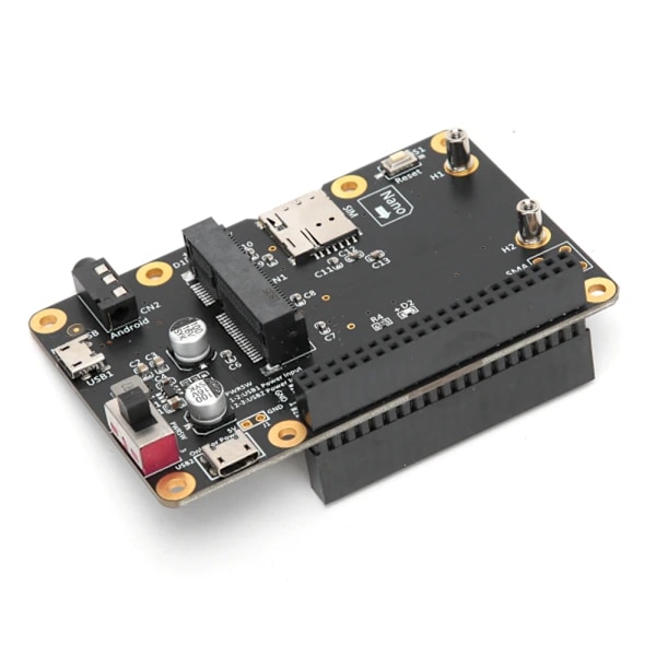 3G/4G LTE Base Hat til Raspberry Pi 4/3/2/B+ Modul Datakort til USB med SIM-kort