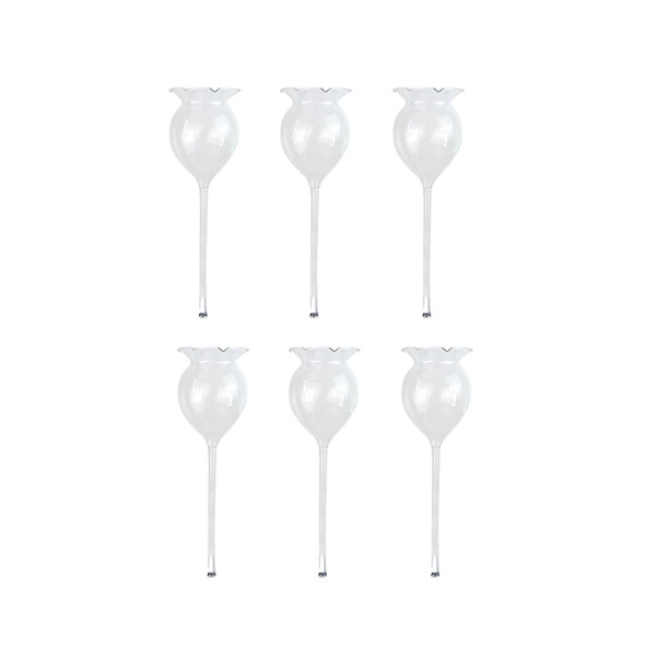 Plantevannere selvvannende globe selvvannende håndblåst klart glass plantevannslampe for innendørs