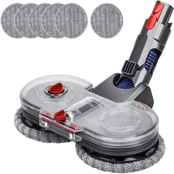 Motorized mop attachment for Dyson V7 V8 V10 V11 V15 vacuum cleaner